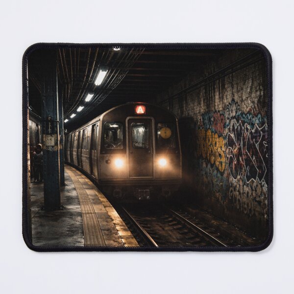 Item preview, New York City Subway Station - Dark Theme designed and sold by VintageImageInc.