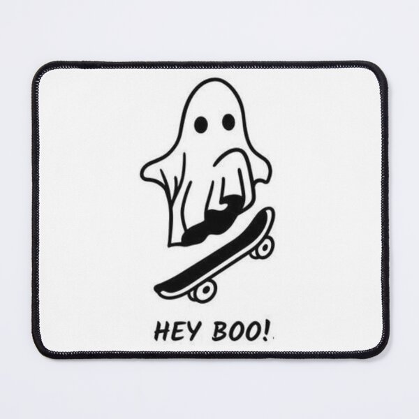 Item preview, Spooky Skater – Hey Boo! Cute ghost memes designed and sold by Mavriboy.