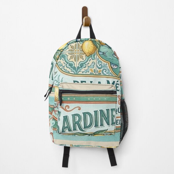 Item preview, Vintage Mediterranean Sardine Tin Watercolor Aesthetic designed and sold by rygenr8.