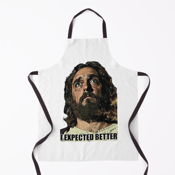 Item preview, I Expected Better Jesus Dark Background Pointing designed and sold by Piotrek0001.