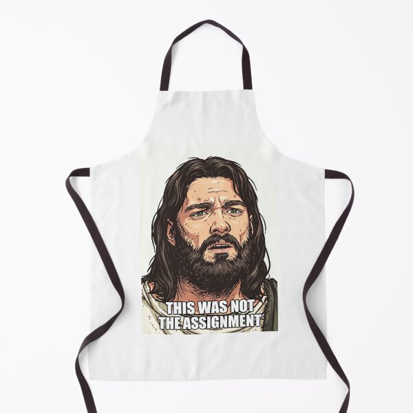 Item preview, This Was Not The Assignment Jesus White Background designed and sold by Piotrek0001.