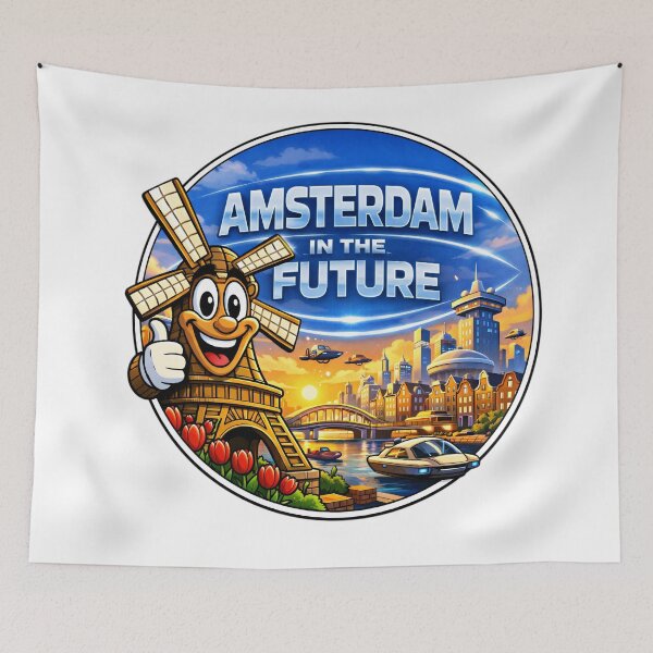 Item preview, amsterdam IN THE FUTURE  designed and sold by blacK1982White.