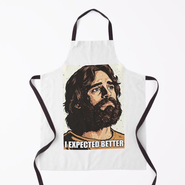 Item preview, I Expected Better Jesus Pop Art Portrait designed and sold by Piotrek0001.