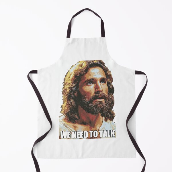 Item preview, We Need To Talk Jesus Classic Portrait Art designed and sold by Piotrek0001.