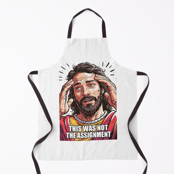 Item preview, This Was Not The Assignment Jesus Hand on Head designed and sold by Piotrek0001.