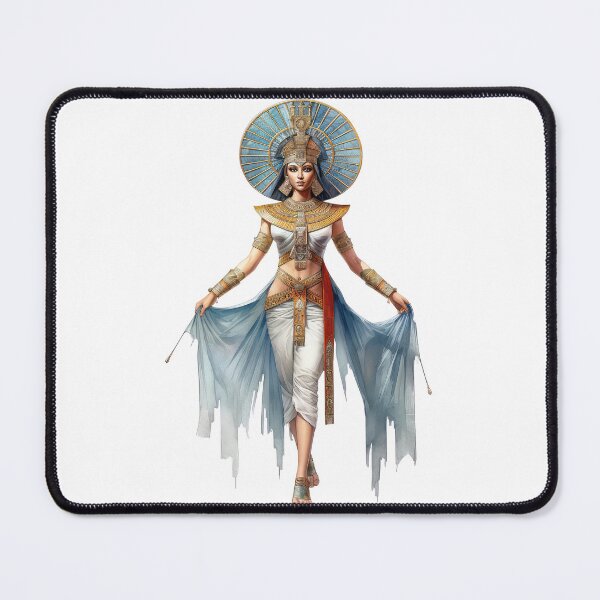 Item preview, Ancient Egyptian Goddess Mythology Divine Feminine Illustration designed and sold by LunaPixelStudio.