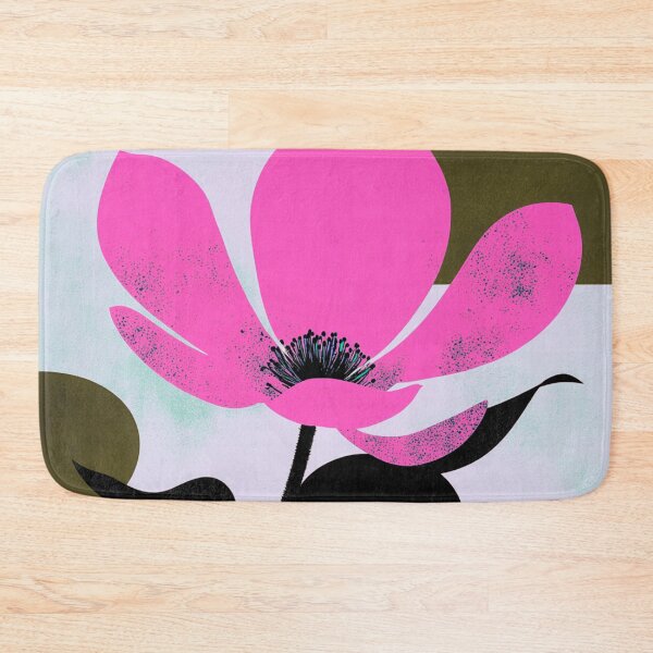 Item preview, Elegant Teal Blossom Abstract Modern Wall Art designed and sold by joycrysstudio.