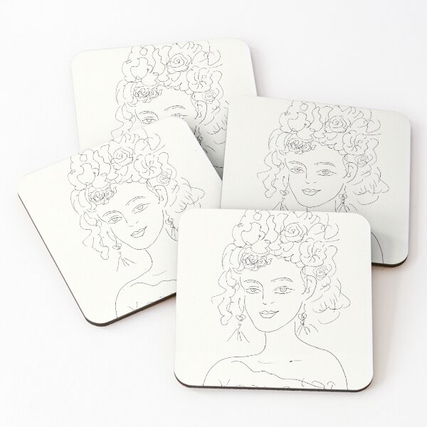 Item preview, Botanical Line Art Print designed and sold by TinTinBloom.