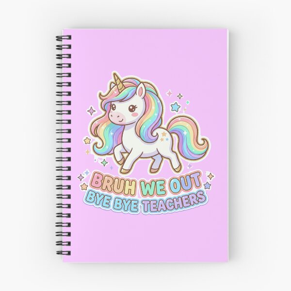 Item preview, Cute Unicorn Bruh We Out Bye Bye Teachers Girls Last Day School designed and sold by Im-Ara.