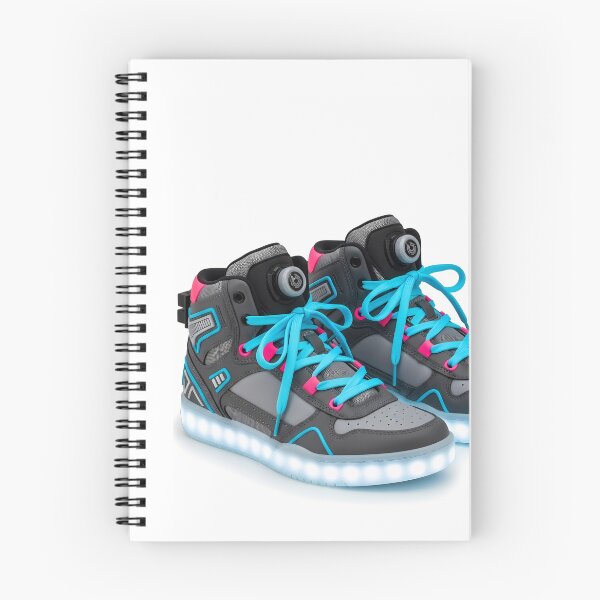 Item preview, Neon Light-Up Sneakers - High-Top Cyberpunk Shoes Art designed and sold by powersunlight.