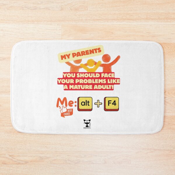 Item preview, My Parents vs Alt F4 - Funny Relatable Tech Humor designed and sold by Error404!.