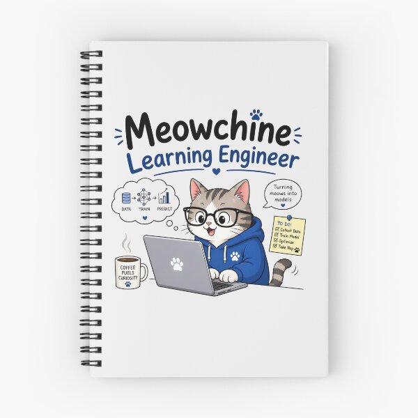 Item preview, Machine Learning Engineer designed and sold by Itai Doshin.