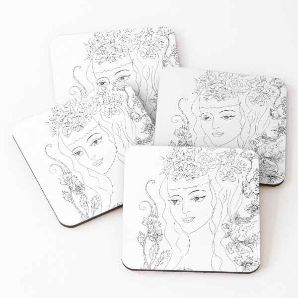 Item preview, Botanical Line Art Print designed and sold by TinTinBloom.