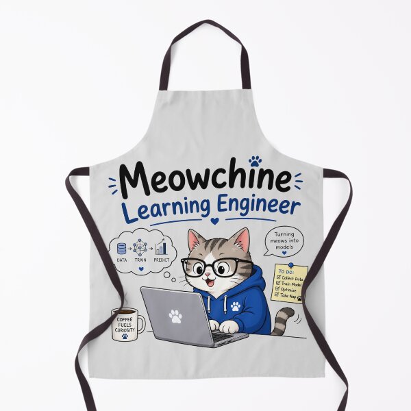 Item preview, Machine Learning Engineer designed and sold by Itai Doshin.