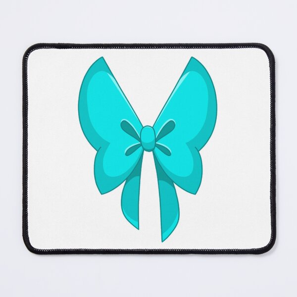 Item preview, Tropical Teal Ribbon Bow  designed and sold by MissLucyArt.