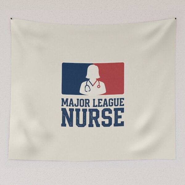 Item preview, Major League Nurse designed and sold by dudelinart.