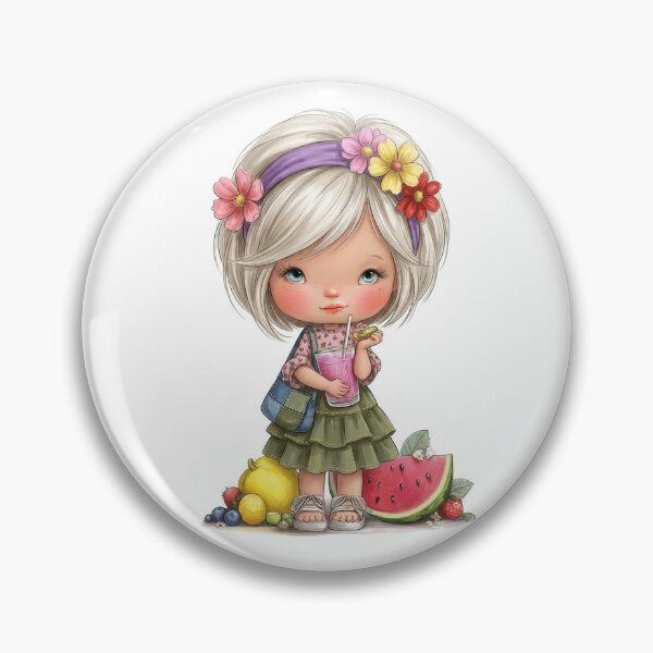 Item preview, Cute Fruity Lass designed and sold by Gee Files and Prints.