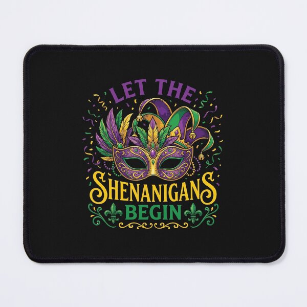 Item preview, Festive Mask & Jester Hat - Let The Shenanigans Begin designed and sold by anhemdori2022.