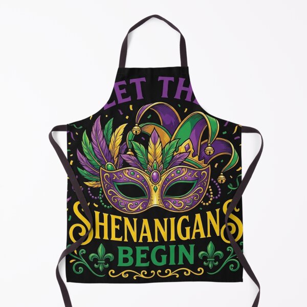 Item preview, Festive Mask & Jester Hat - Let The Shenanigans Begin designed and sold by anhemdori2022.