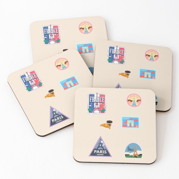 Item preview, Paris Icons — Eiffel Tower & Culture Sticker Collection designed and sold by Yasmine Mohammed.