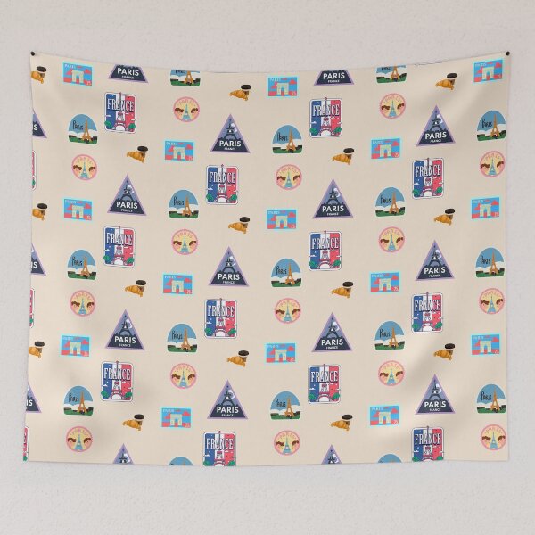 Item preview, Paris Icons — Eiffel Tower & Culture Sticker Collection designed and sold by Yasmine Mohammed.
