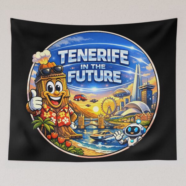 Item preview, TENERIFE IN THE FUTURE designed and sold by blacK1982White.