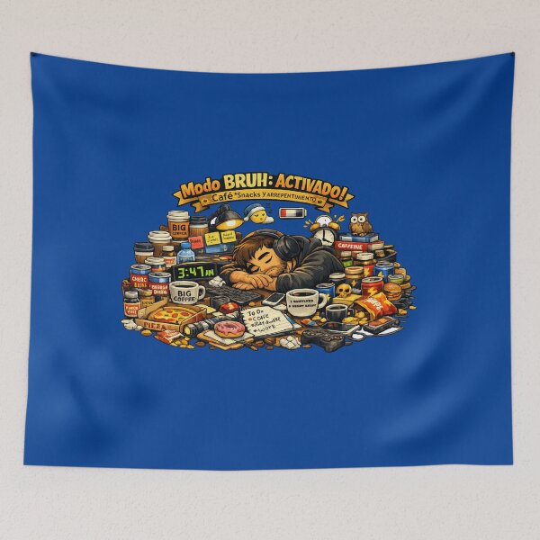 Item preview, Modo BRUH - I Survived A Night Shift - All Nighter Survival Kit designed and sold by Urban-InkStudio.
