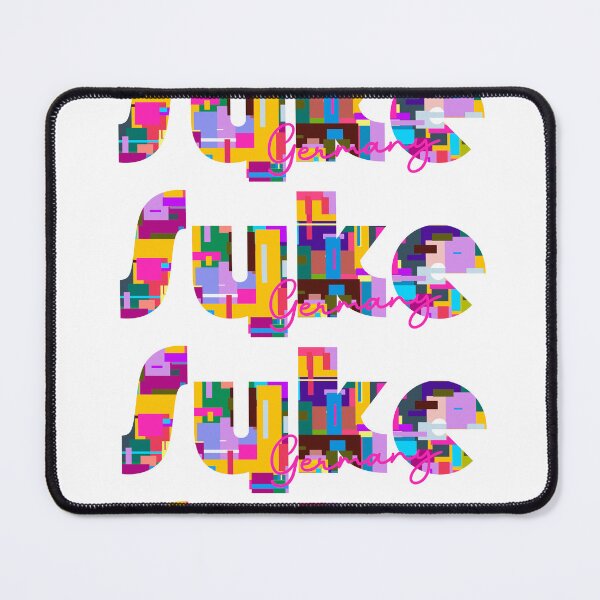 Item preview, Syke, Germany, Vibrant Abstract City Typography Art designed and sold by Wanderful-roads.