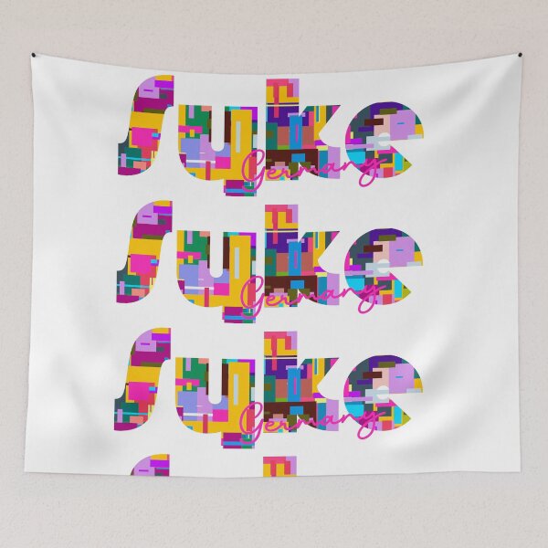 Item preview, Syke, Germany, Vibrant Abstract City Typography Art designed and sold by Wanderful-roads.