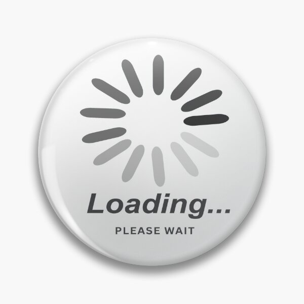 Item preview, Funny Loading Spinner - Please Wait designed and sold by NeO² Studio.