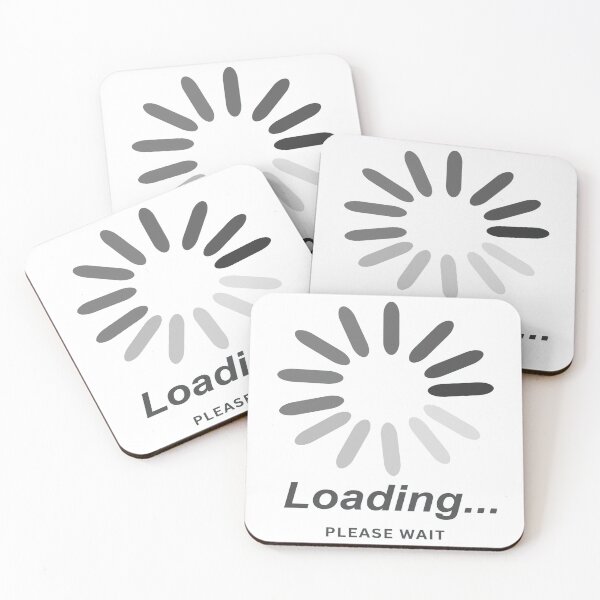Item preview, Funny Loading Spinner - Please Wait designed and sold by NeO² Studio.