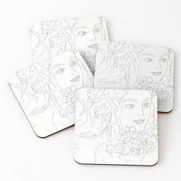 Item preview, Botanical Line Art Print designed and sold by TinTinBloom.