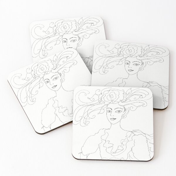 Item preview, Botanical Line Art Print designed and sold by TinTinBloom.