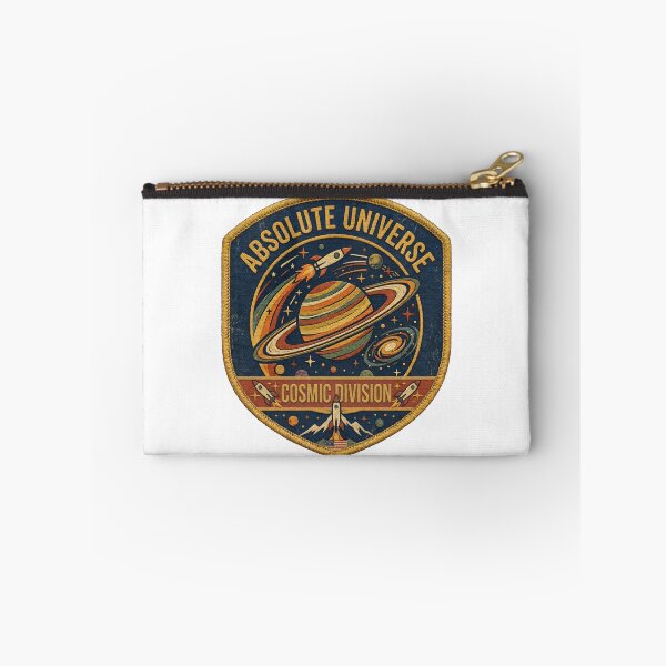 Item preview, 1970s Vintage Space Agency Style – Absolute Universe Cosmic Division Retro Design designed and sold by ArtsyExplorer.