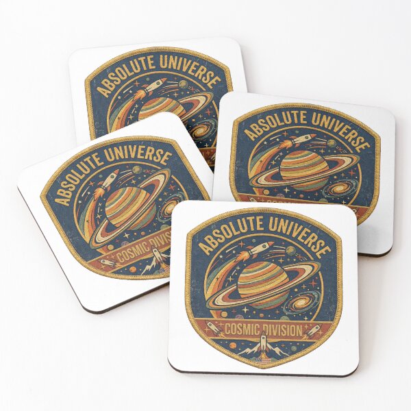 Item preview, 1970s Vintage Space Agency Style – Absolute Universe Cosmic Division Retro Design designed and sold by ArtsyExplorer.
