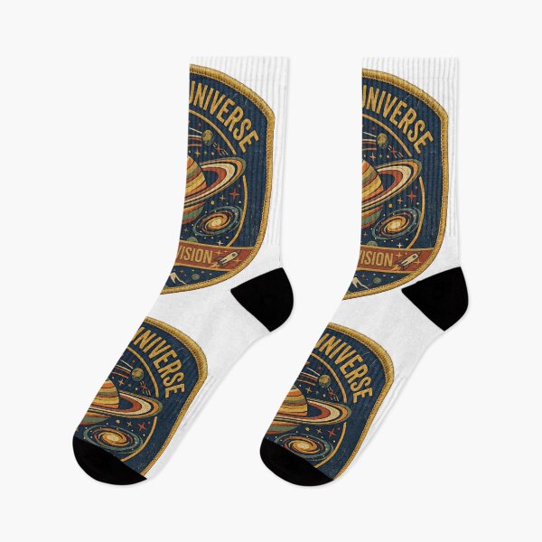 Item preview, 1970s Vintage Space Agency Style – Absolute Universe Cosmic Division Retro Design designed and sold by ArtsyExplorer.