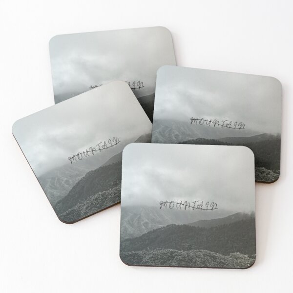 Item preview, Mountain Aesthetic Dark Landscape | Moody Nature Quote Minimal Design designed and sold by NA-art725.