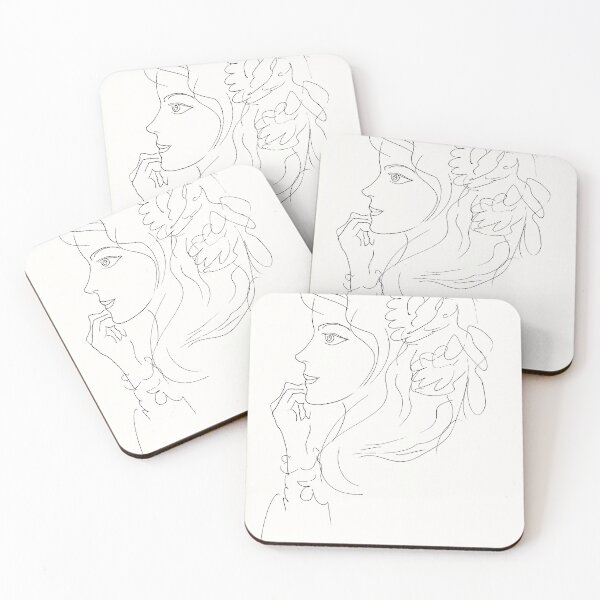 Item preview, Botanical Line Art Print designed and sold by TinTinBloom.
