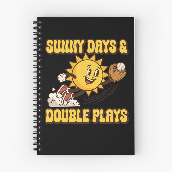Item preview, Sunny Days Double Plays Retro Baseball Mascot designed and sold by KroghDs.