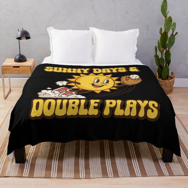 Item preview, Sunny Days Double Plays Retro Baseball Mascot designed and sold by KroghDs.