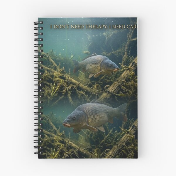 Item preview, I Don't Need Therapy, I Need Carp: Twin Fish designed and sold by CoolLookClothes.