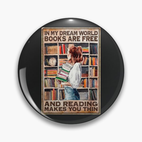 Item preview, In My Dream World Books Are Free designed and sold by BetterDesigns4U.