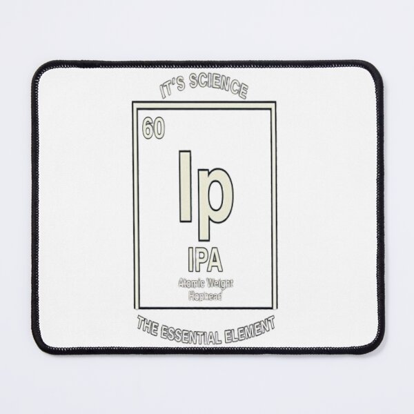 Artikelvorschau, IPA-Element aus dem Periodensystem – Wissenschaftliches Geschenk für IP-Craft-Beer-Fans entworfen und verkauft von ClaussShop.