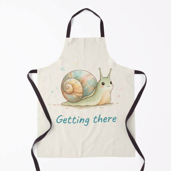 Item preview, Getting There Cute Snail Soft Days Series designed and sold by HumTumMe.
