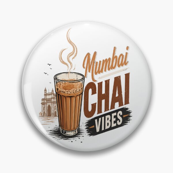 Item preview, Mumbai Chai Vibes – Indian Tea Street Style Design with Gateway of India | Desi Chai Lover Gift designed and sold by Globalcitytees.