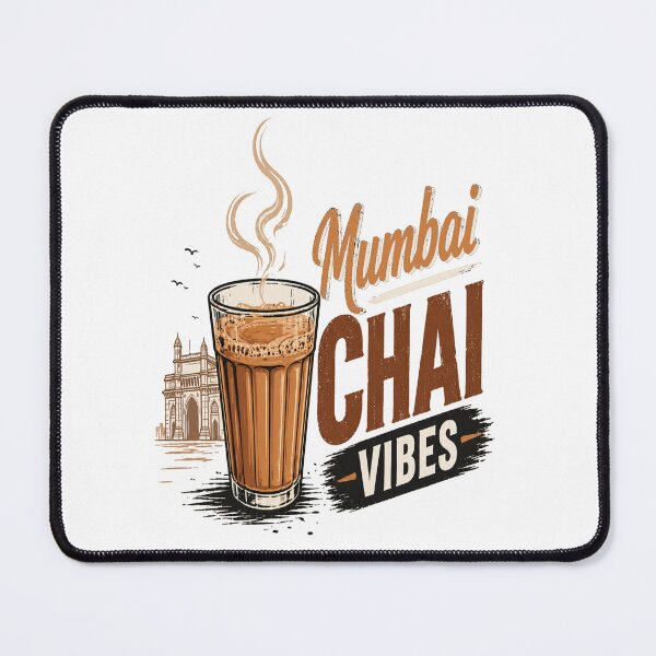 Item preview, Mumbai Chai Vibes – Indian Tea Street Style Design with Gateway of India | Desi Chai Lover Gift designed and sold by Globalcitytees.