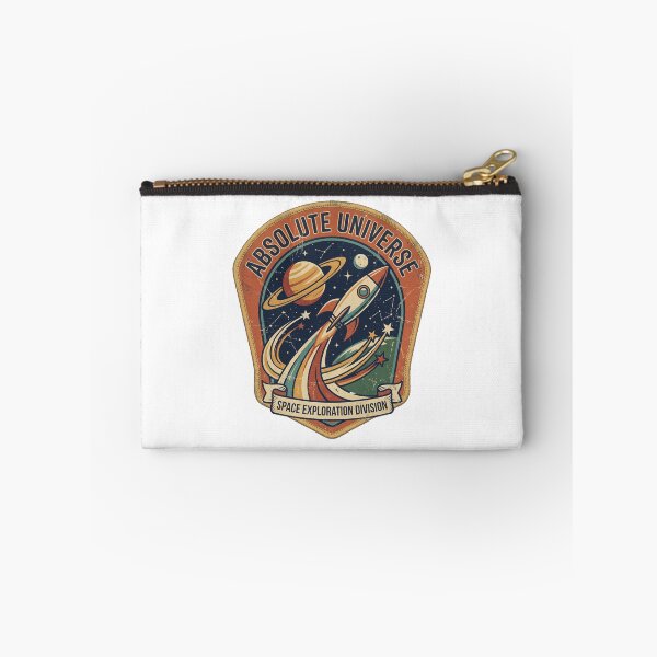 Item preview, Retro Space Exploration Badge – Absolute Universe Vintage Cosmic Emblem designed and sold by ArtsyExplorer.