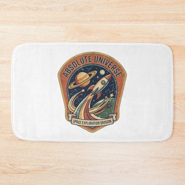 Item preview, Retro Space Exploration Badge – Absolute Universe Vintage Cosmic Emblem designed and sold by ArtsyExplorer.