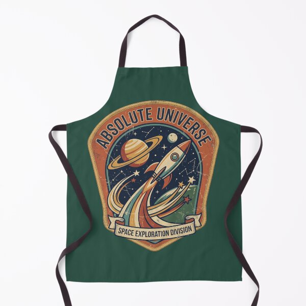 Item preview, Retro Space Exploration Badge – Absolute Universe Vintage Cosmic Emblem designed and sold by ArtsyExplorer.