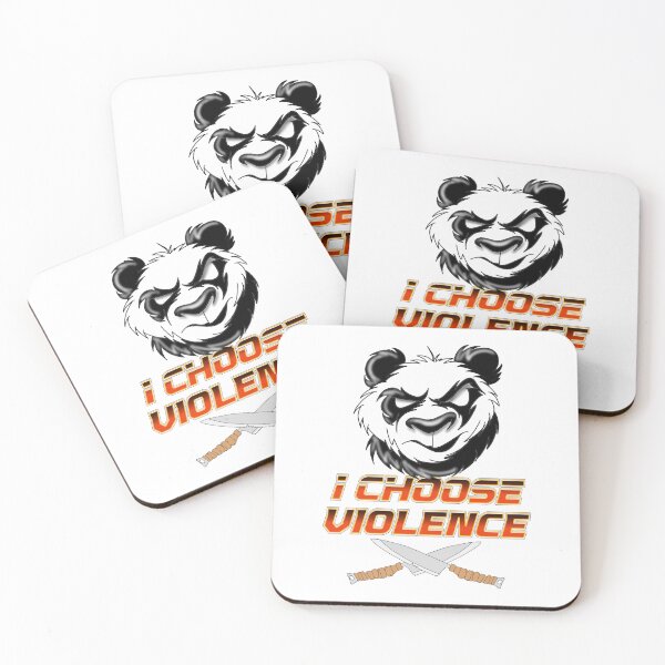 Item preview, I Choose Violence Panda designed and sold by TheEndDesign.